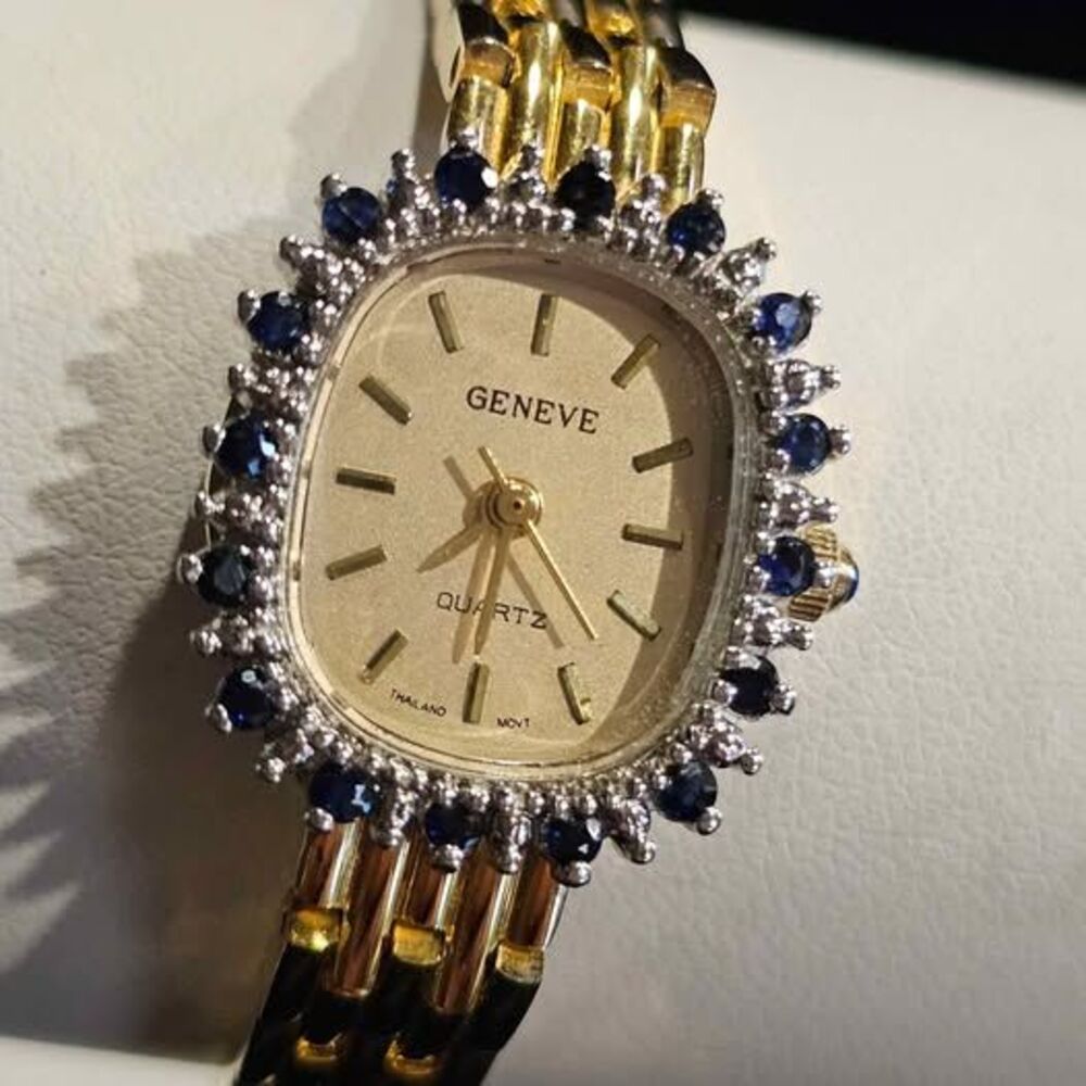 Vintage Geneve Sapphire ladies watch